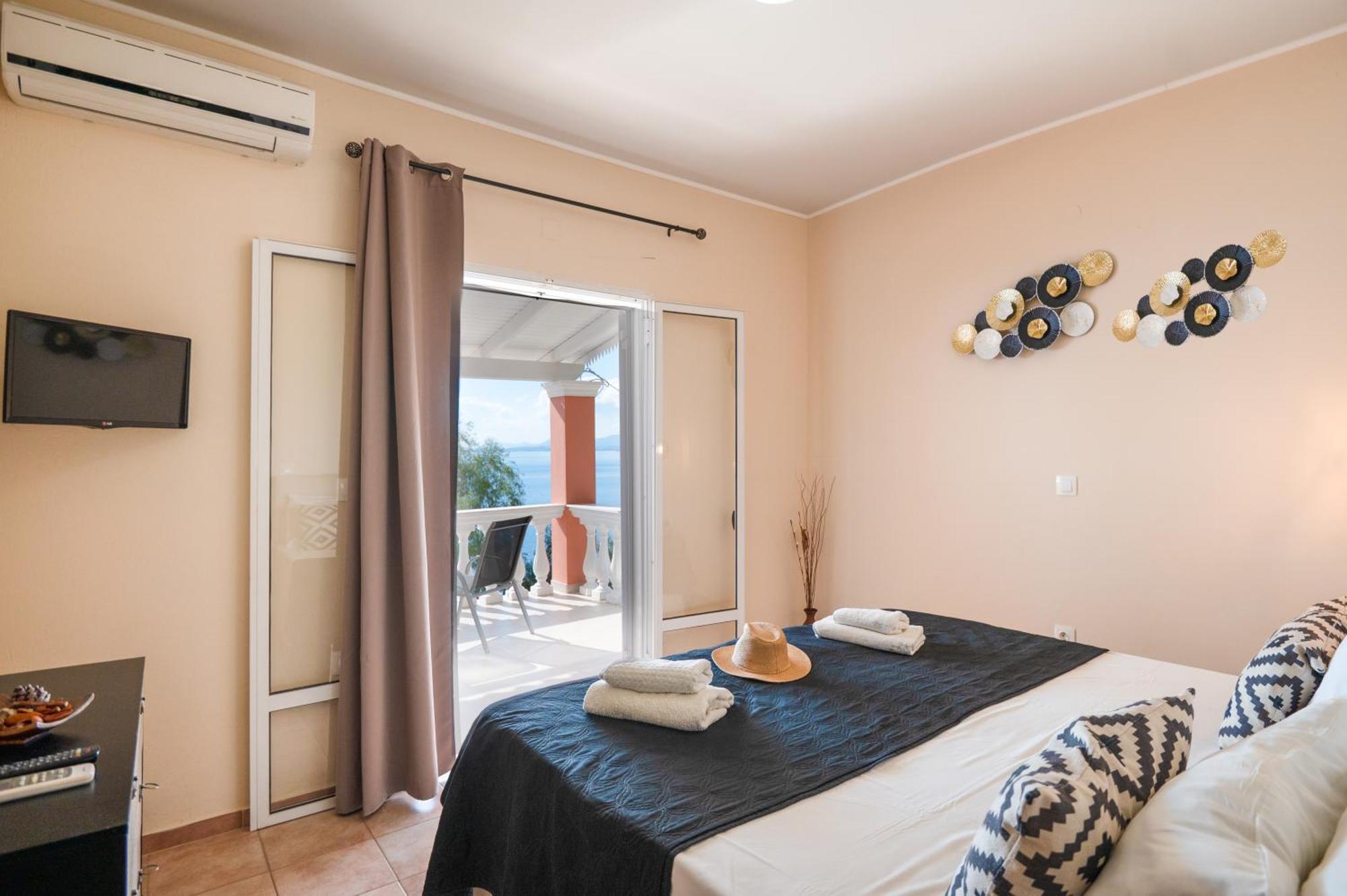 Sunrise View Apartments Barbati Esterno foto