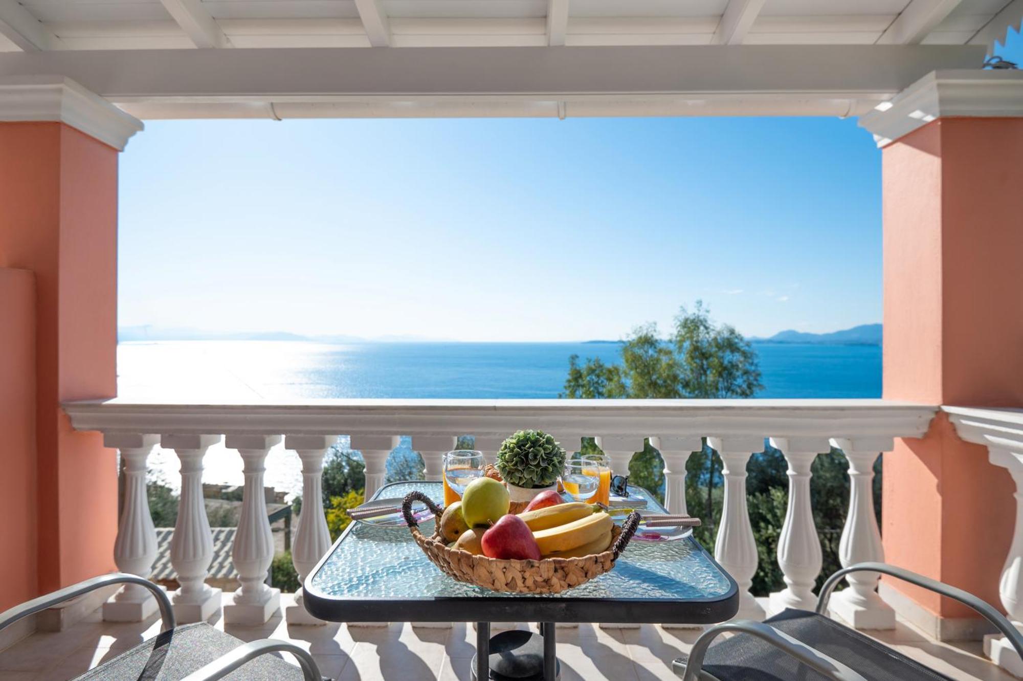 Sunrise View Apartments Barbati Esterno foto