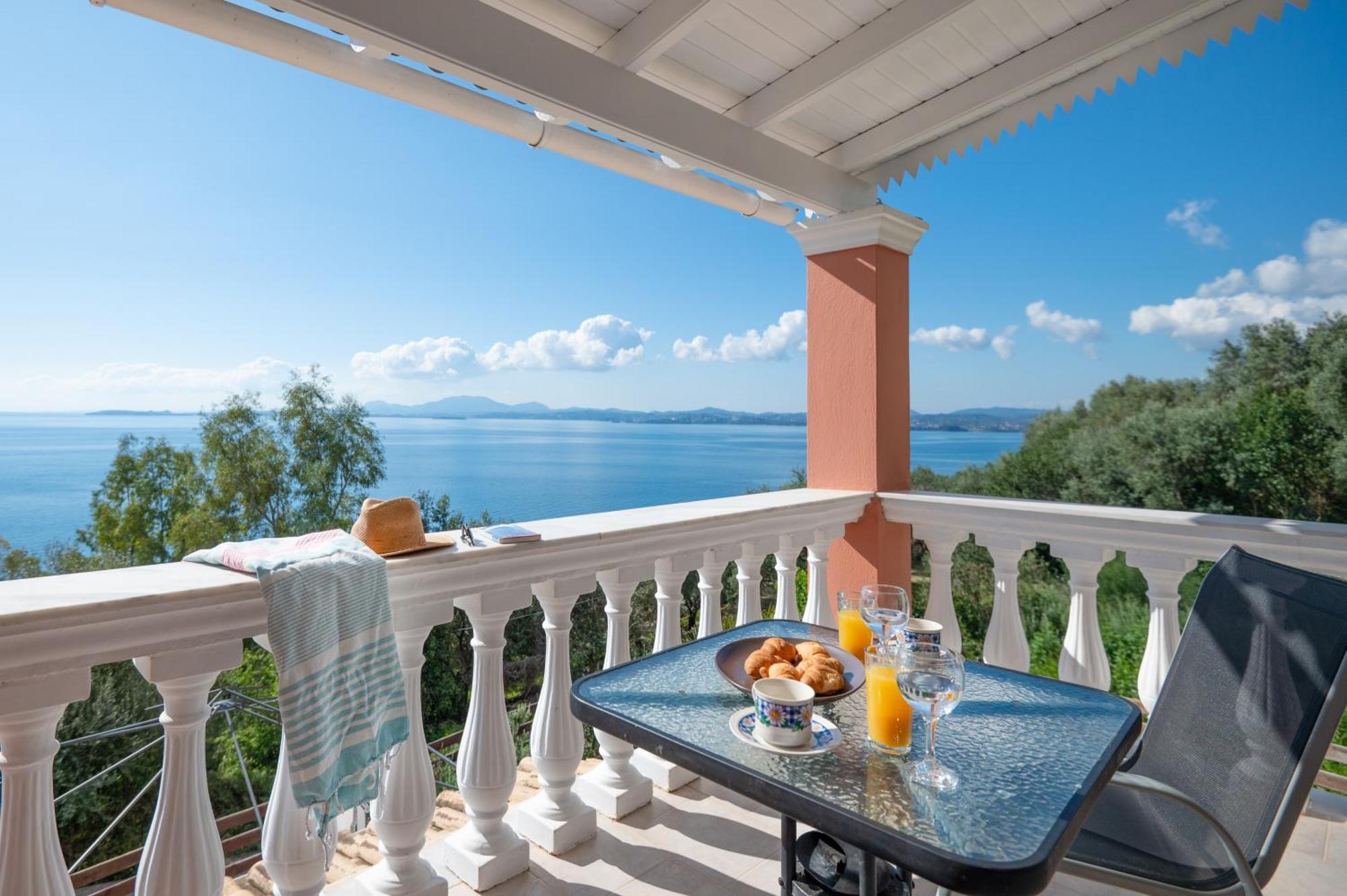 Sunrise View Apartments Barbati Esterno foto