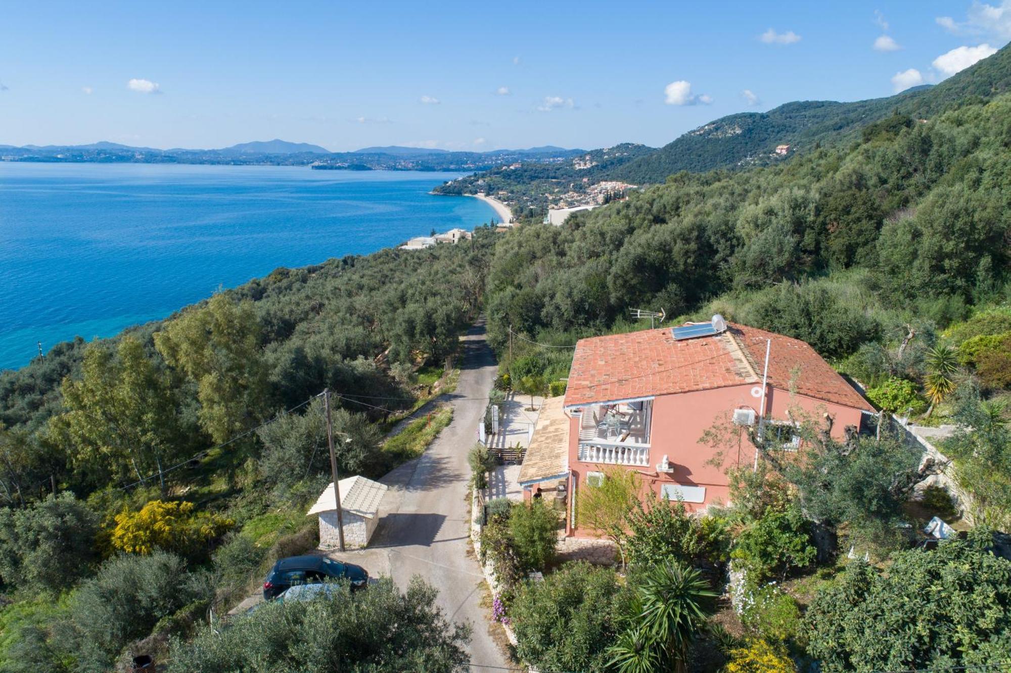 Sunrise View Apartments Barbati Esterno foto