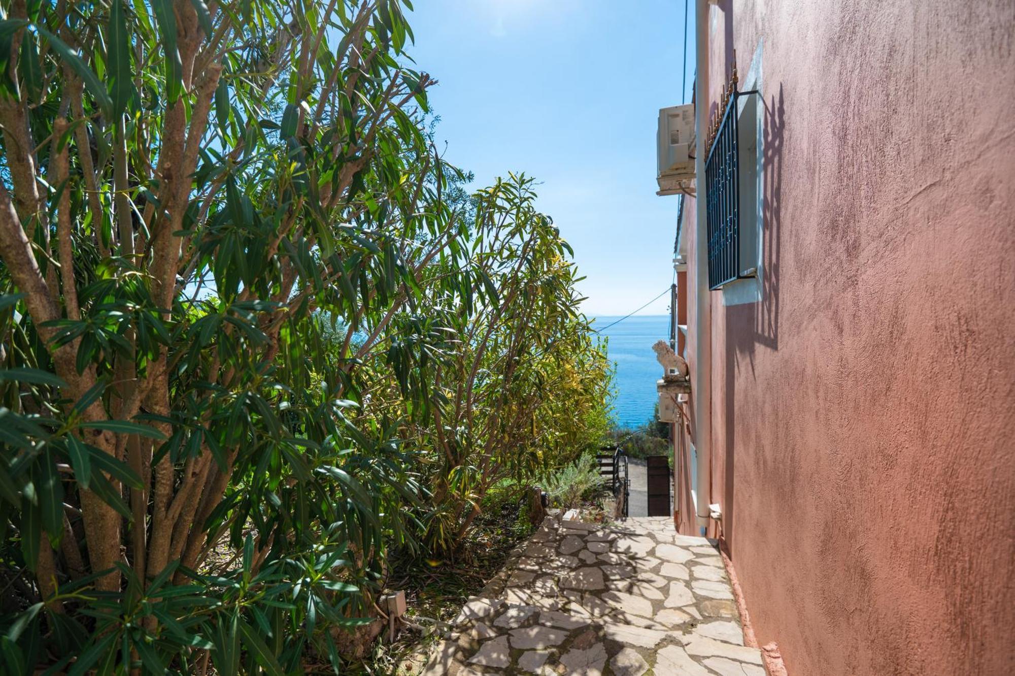Sunrise View Apartments Barbati Esterno foto