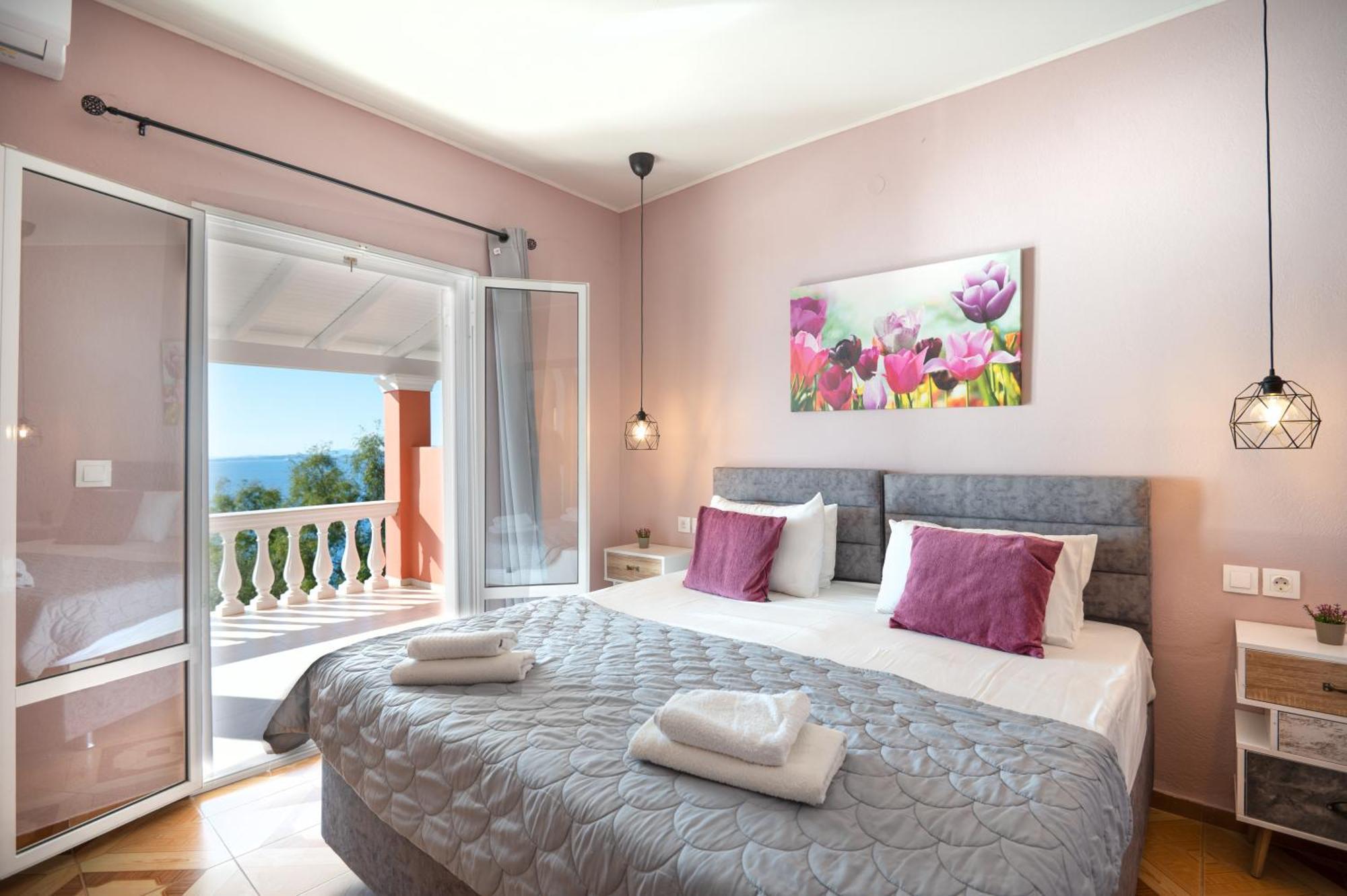 Sunrise View Apartments Barbati Esterno foto