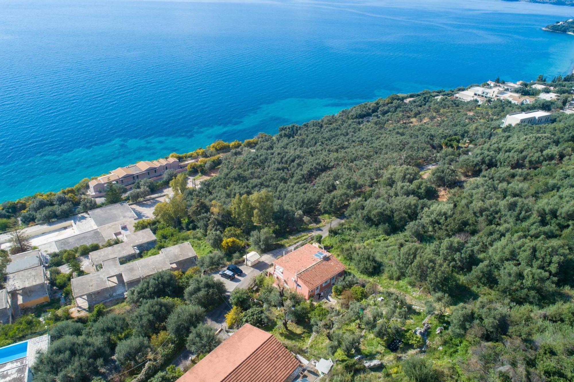 Sunrise View Apartments Barbati Esterno foto