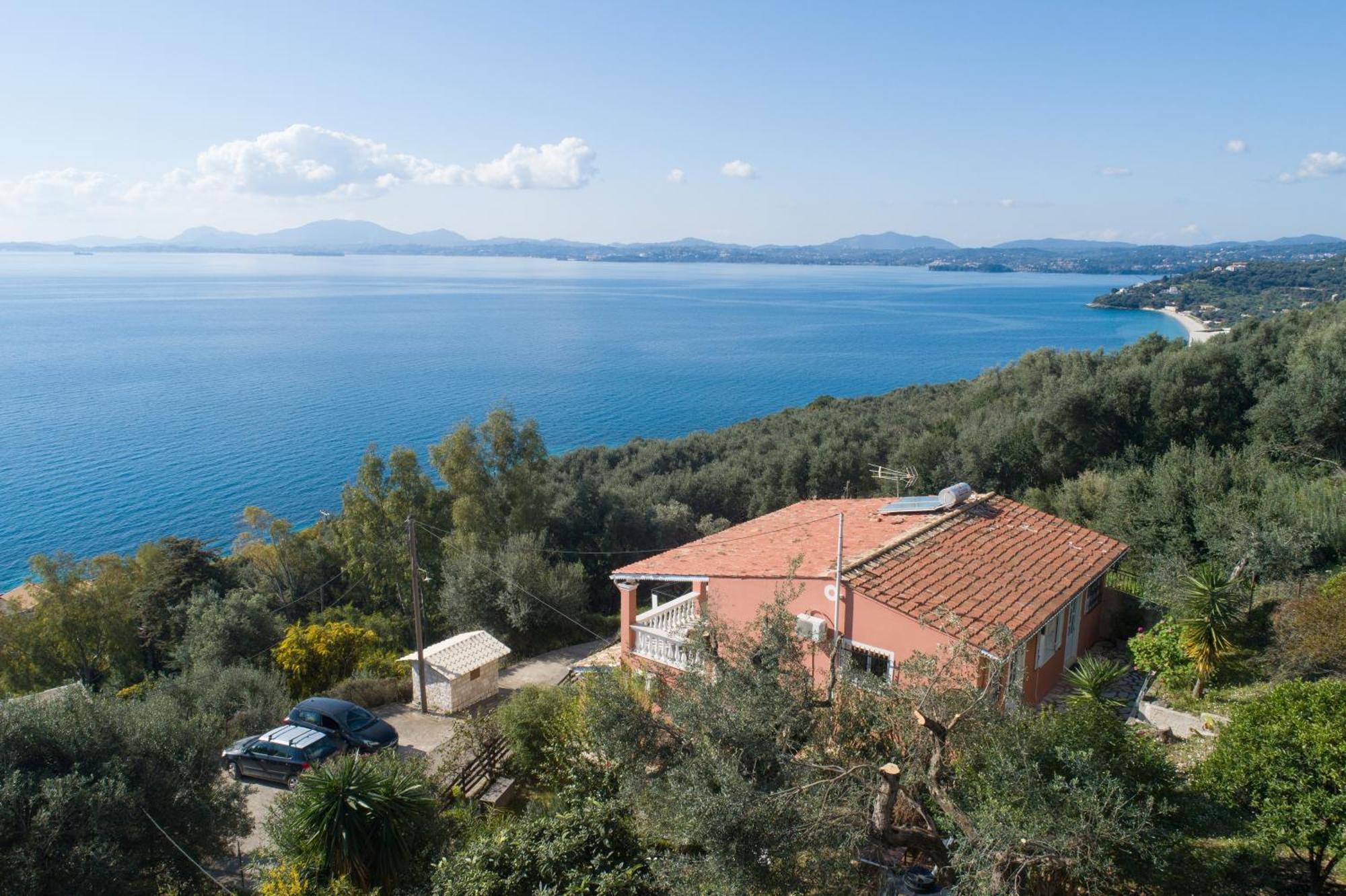 Sunrise View Apartments Barbati Esterno foto