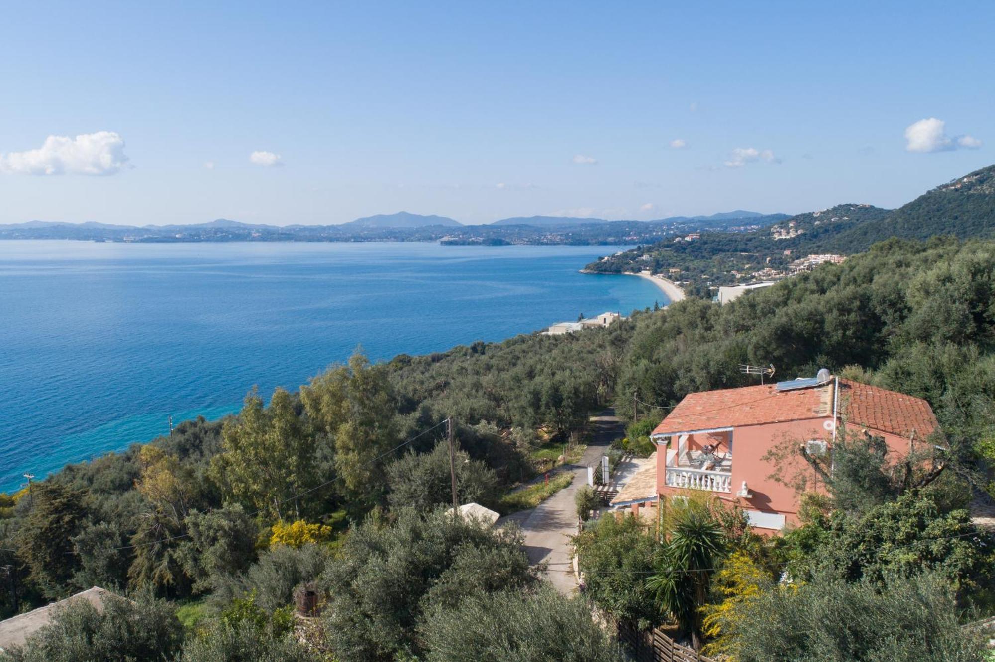 Sunrise View Apartments Barbati Esterno foto
