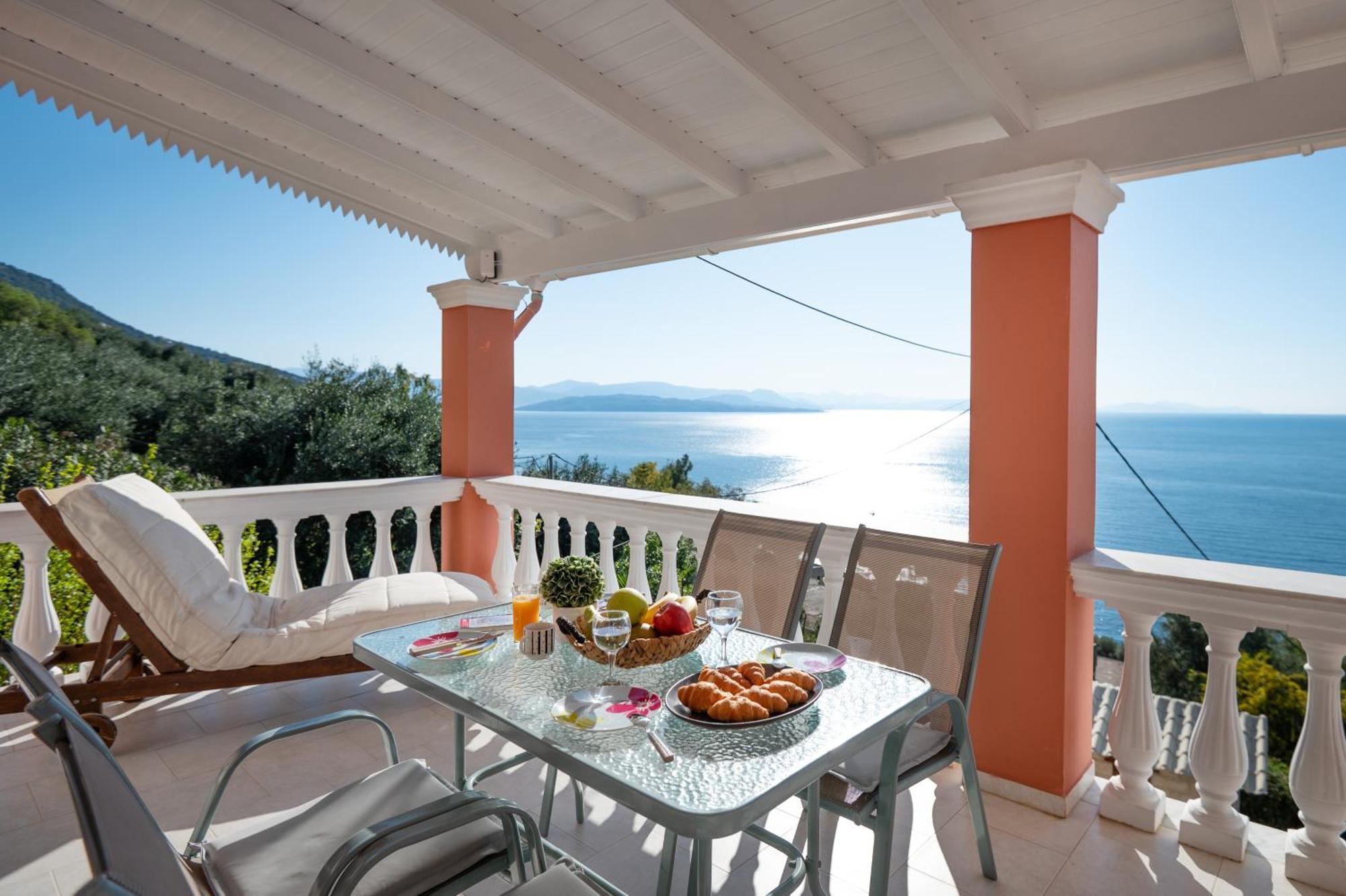 Sunrise View Apartments Barbati Esterno foto