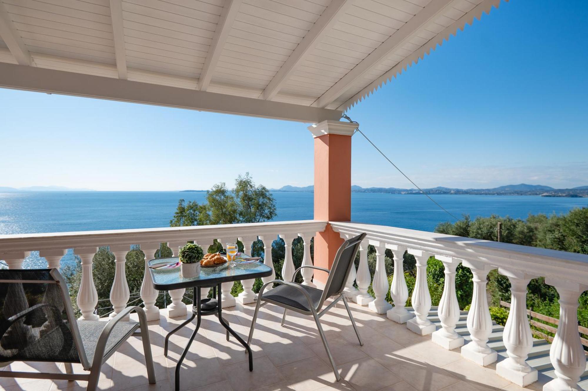 Sunrise View Apartments Barbati Esterno foto