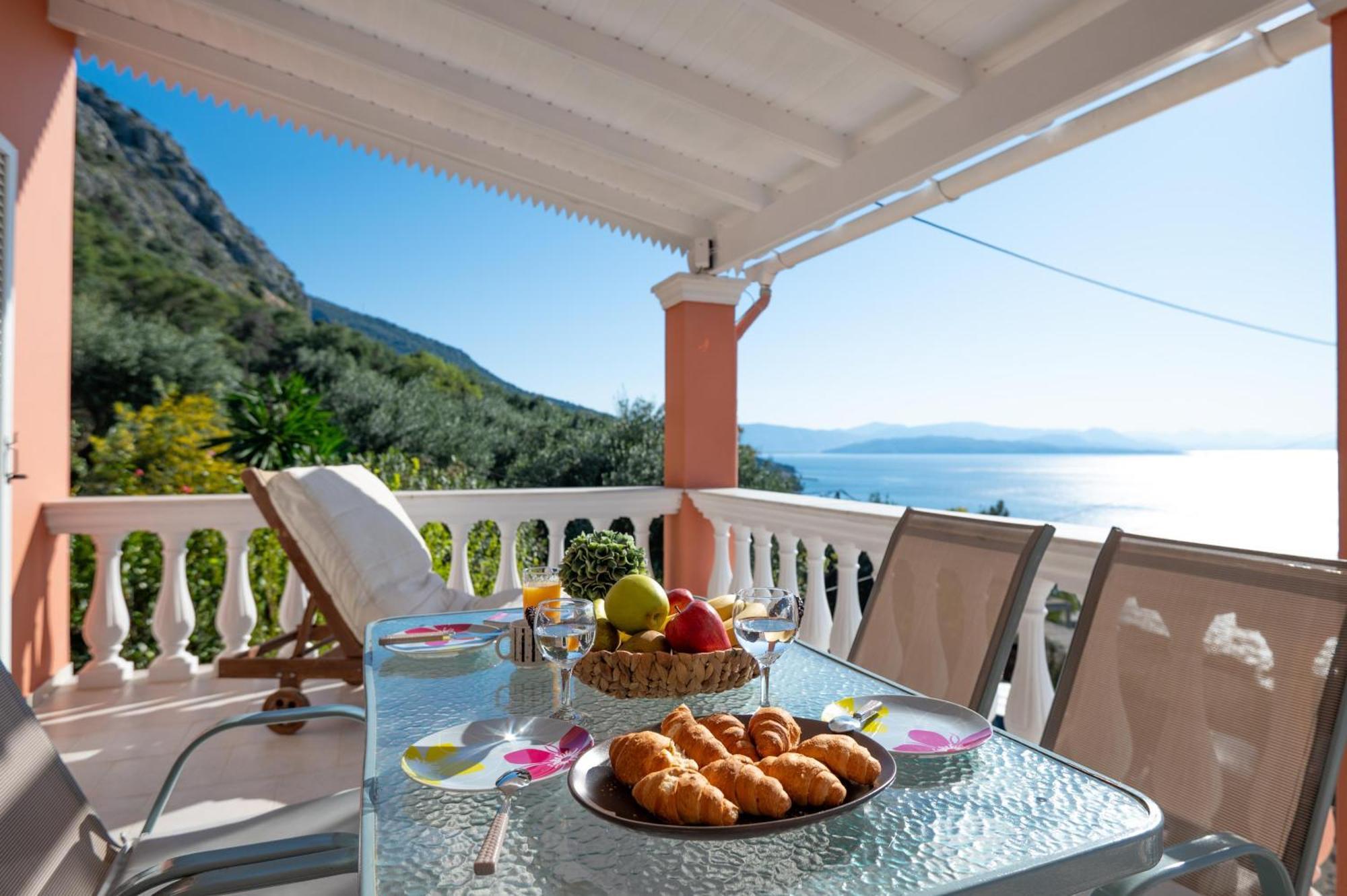 Sunrise View Apartments Barbati Esterno foto